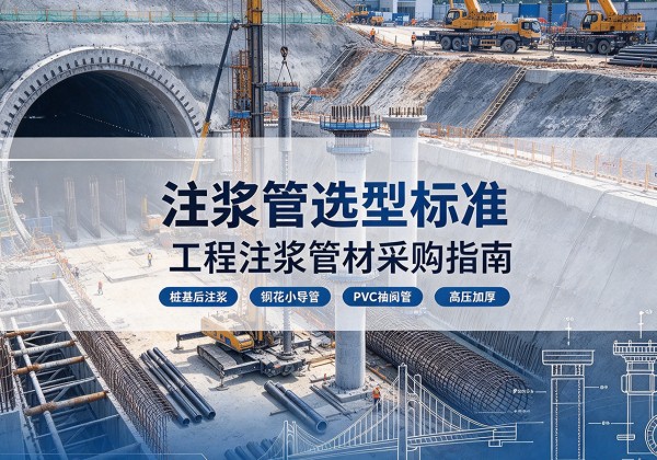 共青城注浆管选型标准